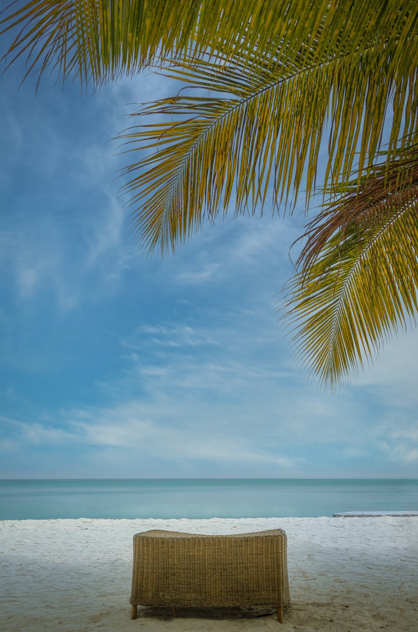 serene beach view in lakshadweep india
